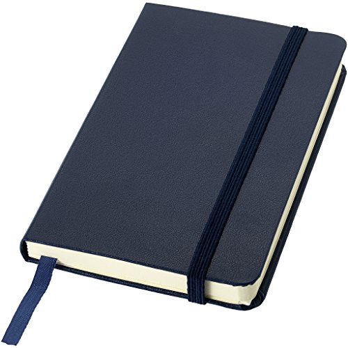 JOURNALBOOKS - Cuaderno Classic tamaño A6 (14.2 x 9.3 x 1.4 cm) (Azul marino)