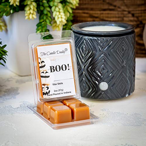 The-Candle-Daddy-Boo-Pumpkin-Spice-Scented-Halloween-Holiday-Wax-Cube-Melts-1-Pack-2-Ounces-6-Cubes The Candle Daddy Boo Pumpkin Spice Scented Halloween Holiday Wax Cube Melts 1 Pack 2 Ounces 6 Cubes