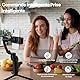 STRBDYI Stabilisator für Smartphone – 3 Achsen Gimbal Stabilisator, magnetischer AI-Tracker, abnehmbares Stativ, zusammenklappbares Gimbal für Live Streaming, Vlog (F11-1P)