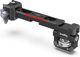 SMALLRIG RS2 RSC2 RS3 RS 3 Pro Monitor Mount, 165° Tilt Adjustment, Quick Release NATO Clamp, with Dual Cold Shoe Mount, 1/4''-20 Thread Holes, for DJI RS 2/RSC 2/RS 3/RS 3 Pro -3026