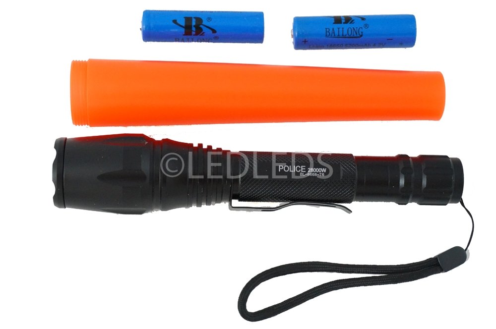 4 Torce LED Cree XML-T6 2000 Lumen - Impermeabili, Zoombili, 5 Modalità - Super Luminose - Foto 3