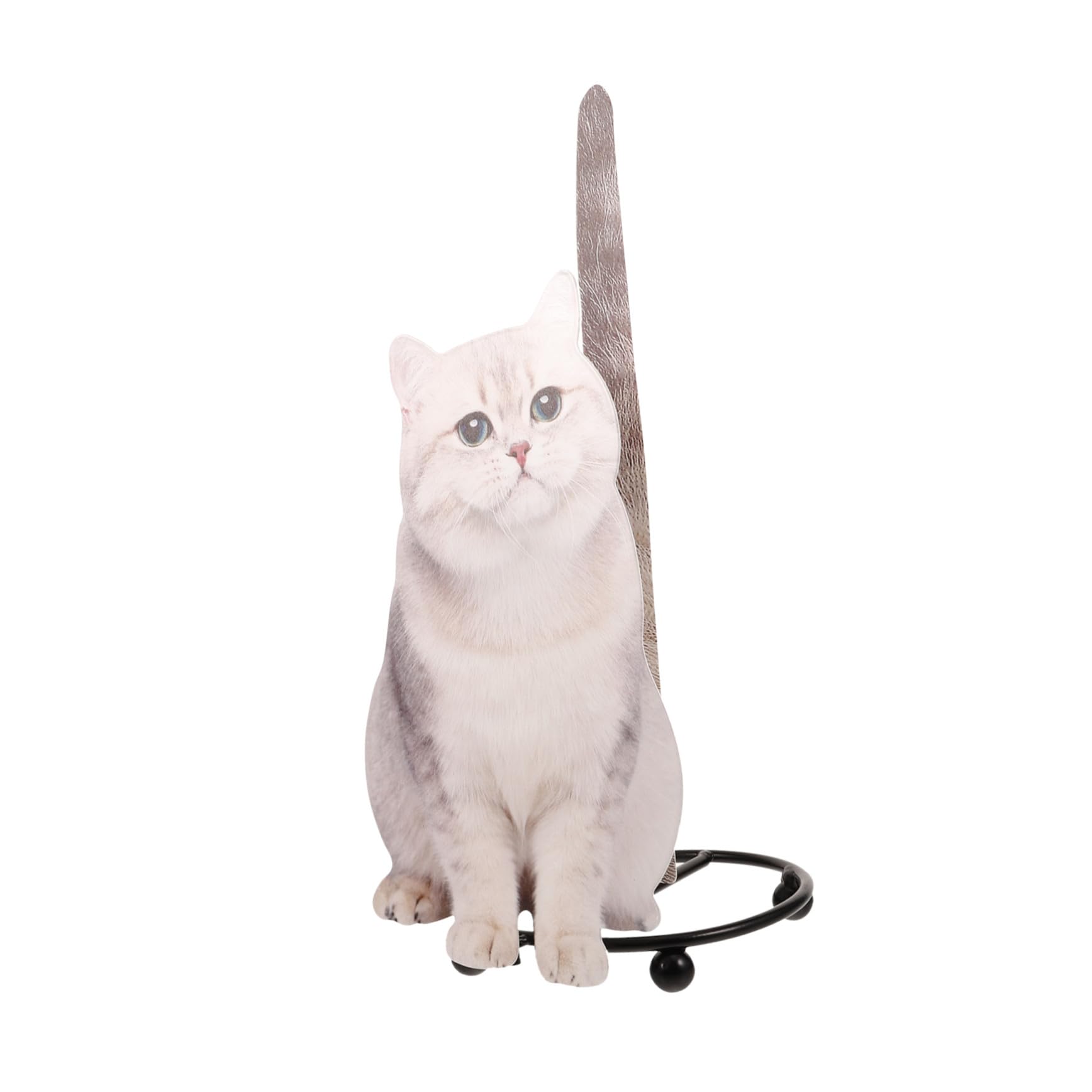 Porte-papier toilette chat au design pratique et polyvalent pour WC