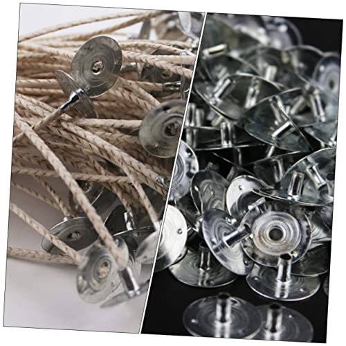 Base metálica para mechas de vela 800 piezas miniatura 5