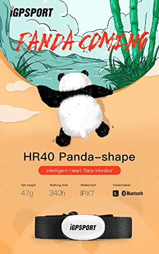 iGPSPORT HR40 Monitor de Ritmo cardíaco Bluetooth & Ant+ con Correa de Pecho para Correr, Ciclismo, Gimnasio y Compatible con Garmin Polar Wahoo - Imagen 4