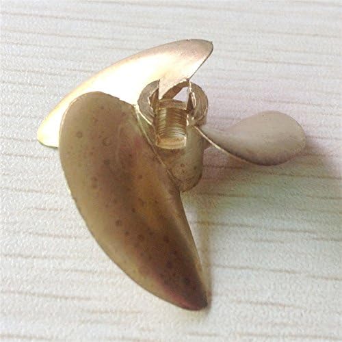 Propeller 437 Bronze Prop 3/16" Shaft 3 Blade 37mm Diameter RC Boat RC#80