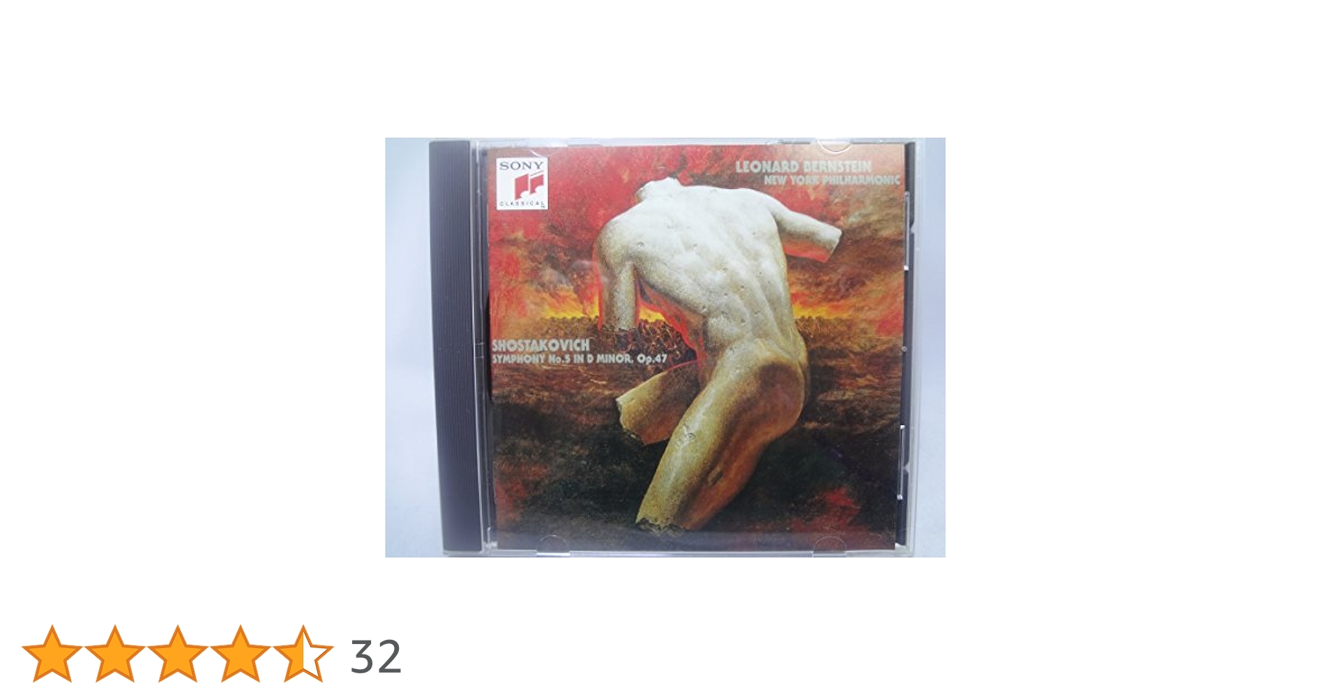 【売約済】バーンスタイン／ショスタコーヴィチ第5番、チェロ協奏曲　ヨーヨー・マ 交響曲第5番、チェロ協奏曲第1番 バーンスタイン