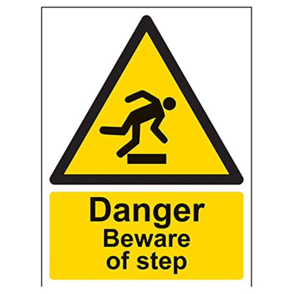 vsafety 63012 an-r Panneau d'avertissement Beware Of Danger étape