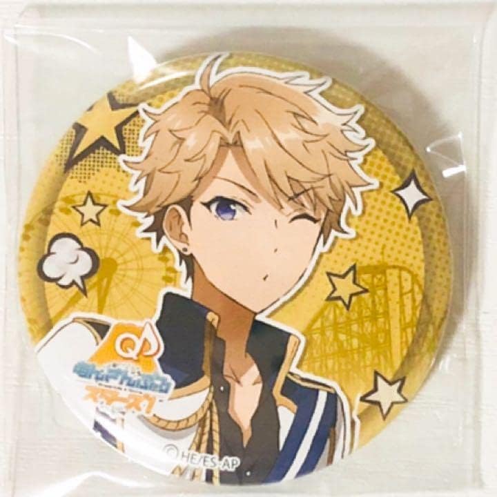 あんスタKnights鳴上嵐富士急缶バッジ 富士山 山 バッジ