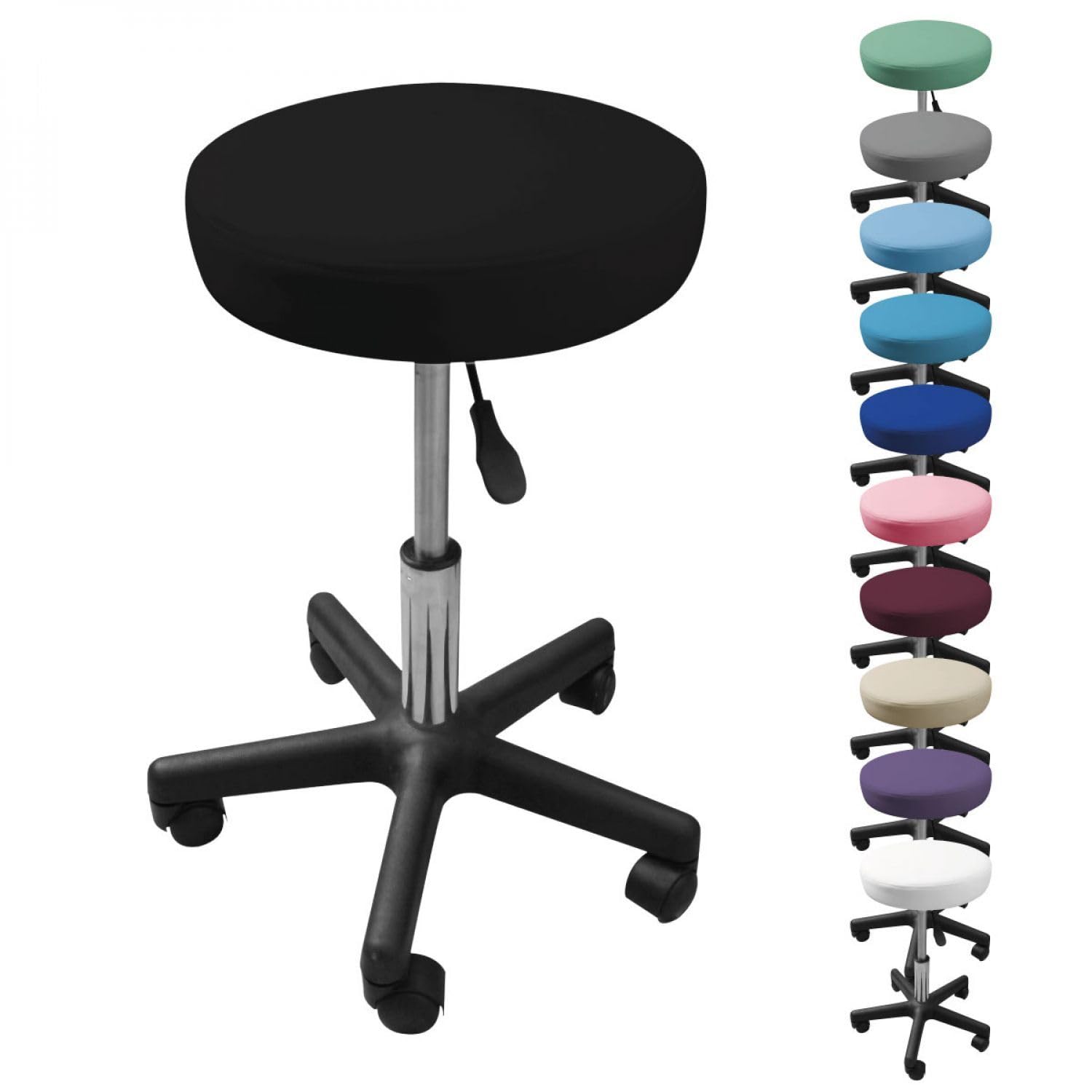 vivezen tabouret à roulettes ergonomique
