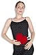 LESCHI Wärmekissen - Körnerkissen für Mikrowelle - Form Herz Polka dot rot - anschmiegsames Getreidekissen mit Bio Weizen - ideal als Wärmespender im Winter und für den Bauch