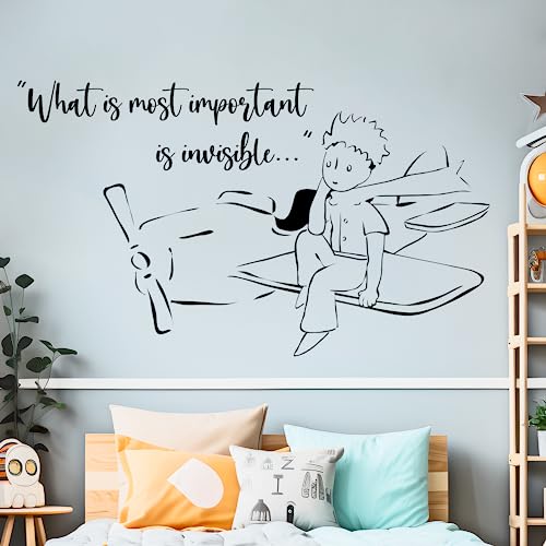 Vinilo decorativo The Little Prince tamaño 30"x18"
