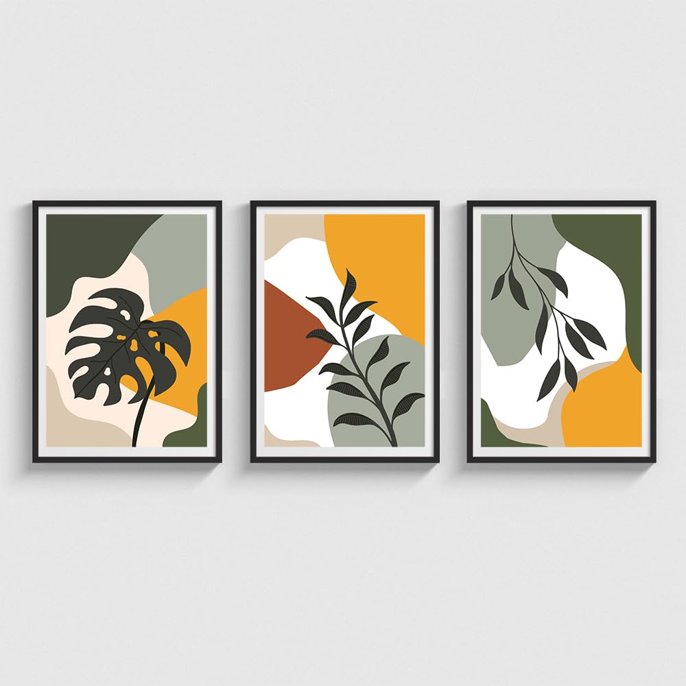 COLOSSAL ART HOUSE Modern Boho Minimalist Wall Art Poster Frame (13x17 Inch Black) - Set of 3 (B09HH6YD15) Amazon Price History, Amazon Price Tracker