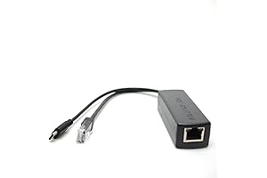 Gigabit USB Type C Active PoE Splitter for Flawless PoE to USB Connectivity