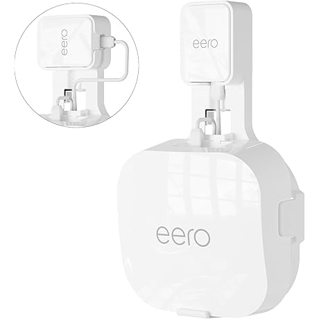 Relassy Wall Mount Holder for Eero Pro 6e/Pro 6, Your Wi-Fi System's New Best Friend