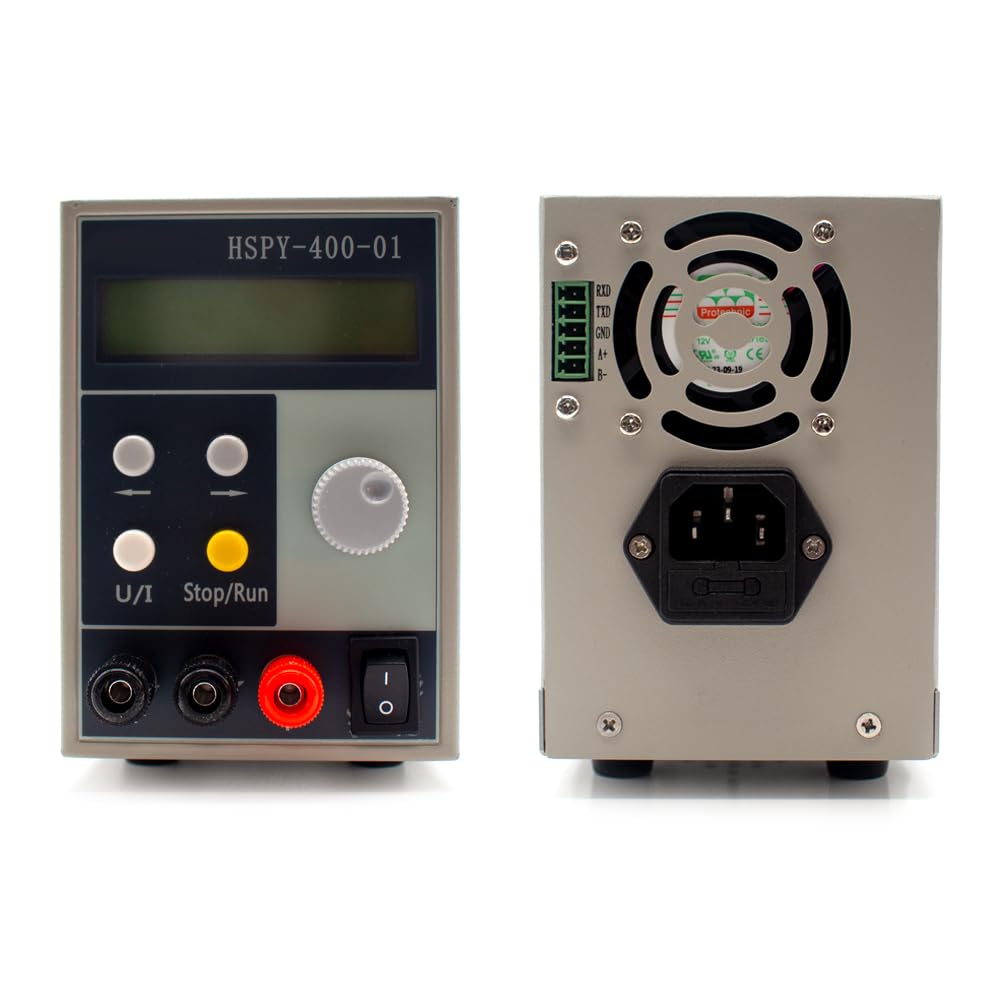 Toplionace HSPY-400-01 Fuente de Alimentación de CC Programable Ajustable 400V / 1A 220V