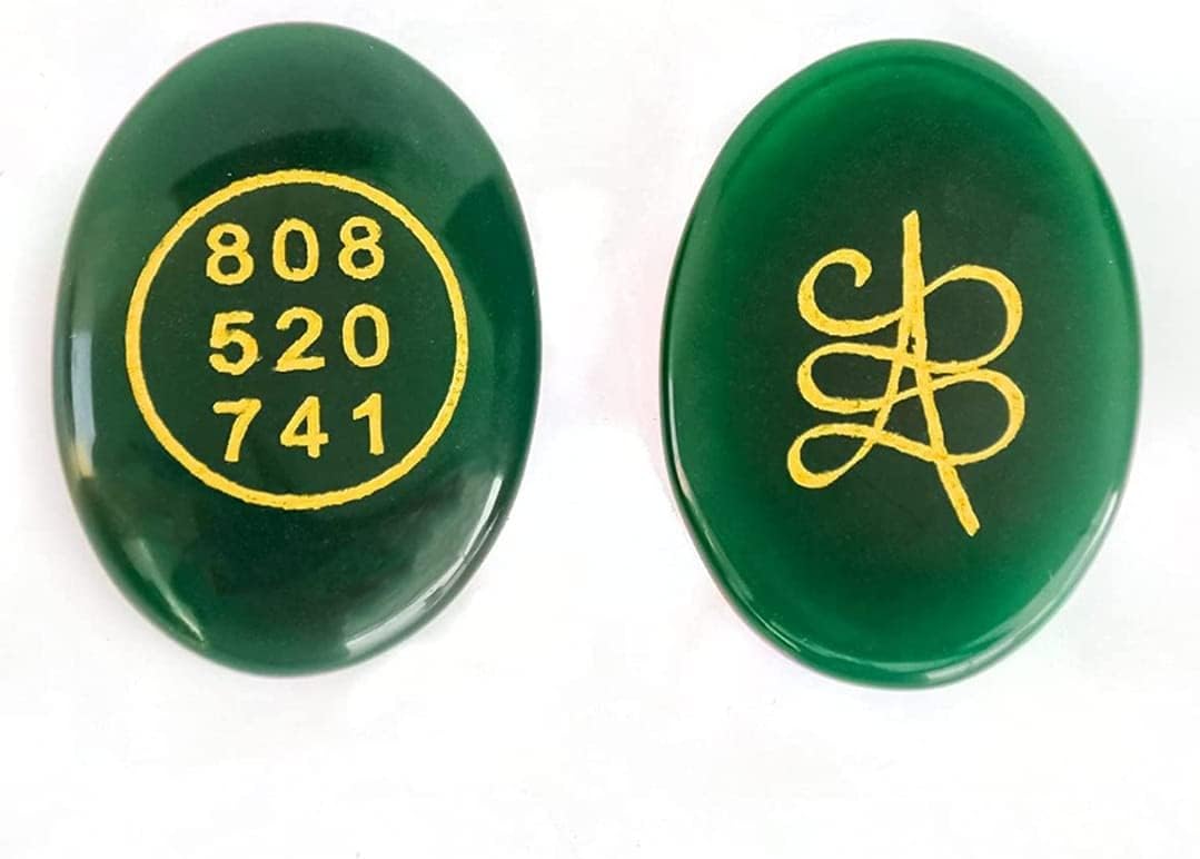 Gala vant Green Jade Crystal Stone