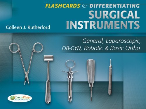 [Flashcards for Differentiating Surgical Instruments] [By: Colleen J. Rutherford (author)] [September, 2012]