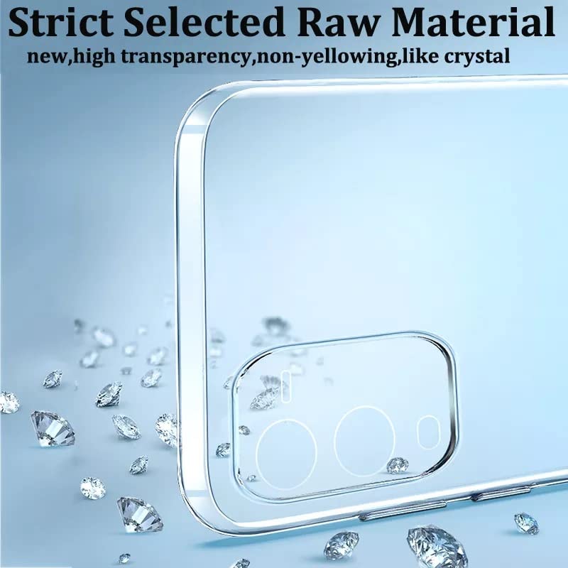 Image of REALCASE Crystal Clear Vivo V25 Pro 5G Back Cover Silicone Case | Protective Design Transparent Back Cover Case for Vivo V25 Pro 5G