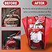 Fire Extinguisher Cover Small Size Pack of 6 - Dust, Scratch Protective Cover - Fire Extinguisher Sleeve Transparent - Weatherproof Waterproof Protective Covering - for Extinguishers up to 10LBS (5kg)