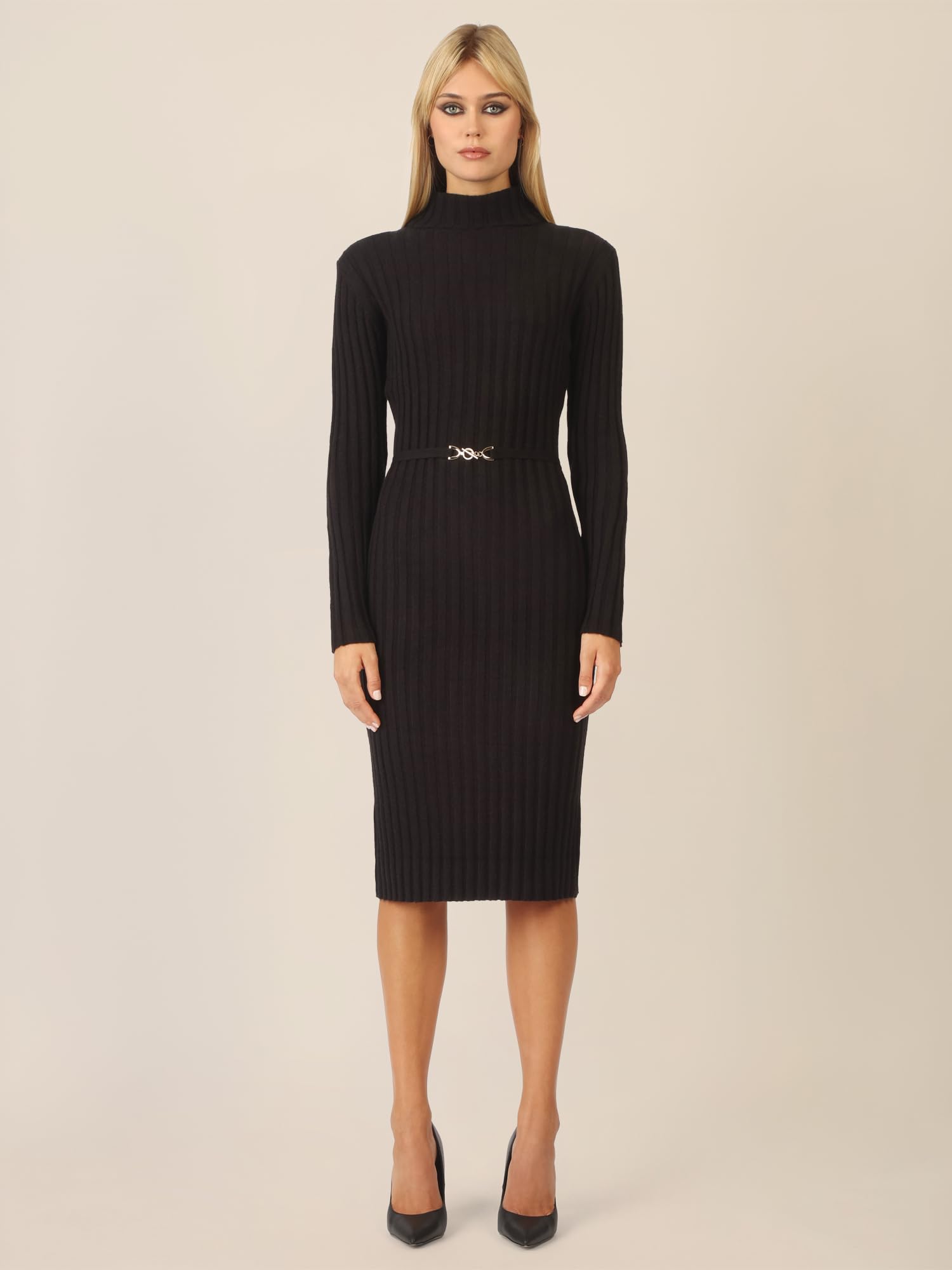 APART Fashion Midistrickkleid Vestido Mujer
