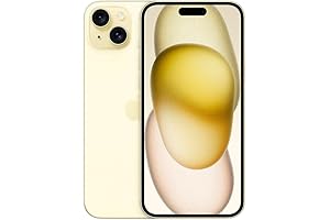Apple iPhone 15, 256GB, Yellow - Unlocked (Renewed)