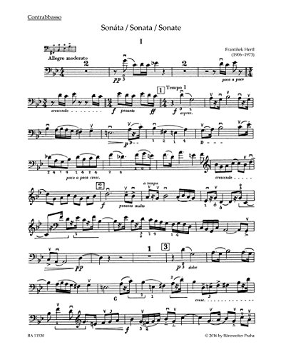 Hertl: Double Bass Sonata - Image 2