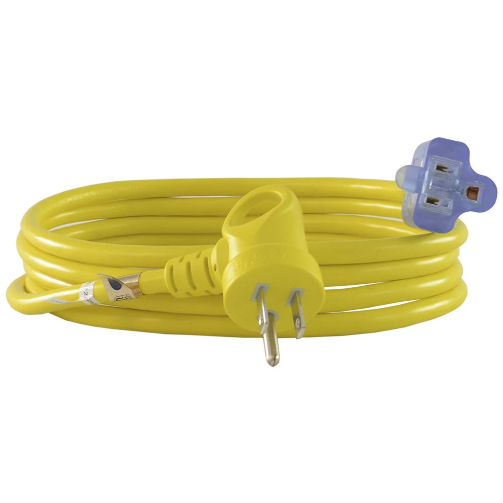 Conntek24161-108 I-Ring Extension Cord 9-Foot 16/3 Bright Yellow Jacket U.S. I-Ring Male Plug