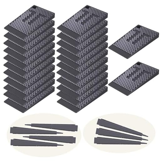 Flexible Plastic Furniture Leveling Wedges