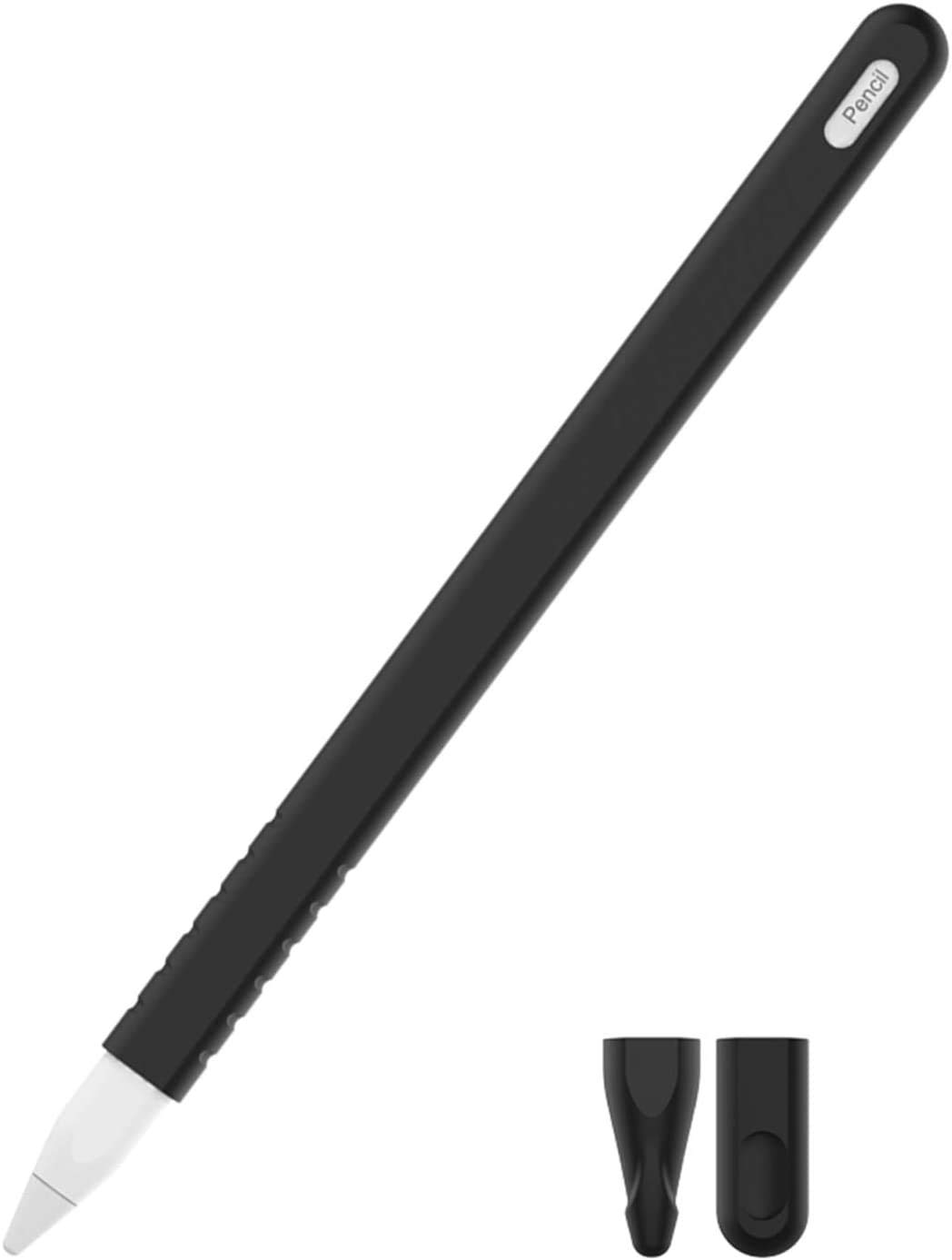 MXVOLT Silicone case Compatible with Apple Pencil (2nd Generation) Holder Sleeve Skin Pocket Cover Accessories for iPad pro (3rd Generation),Protective Nib Covers (Black) (B08VQ2JXC4) Amazon Price History, Amazon Price Tracker