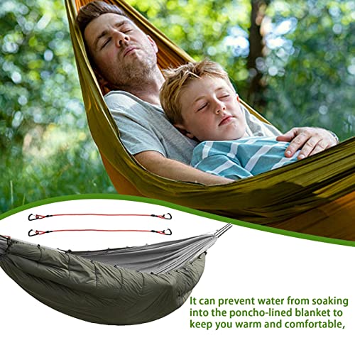 Poncho de camping imperméable couverture chaude et literie d'extérieur