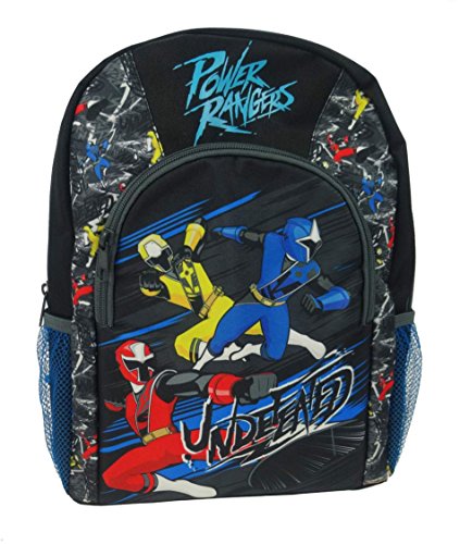 Power Rangers Sac à Dos pour Enfant 31 cm 8 l Noir, Noir, 31 cm, Sac à Dos Enfant