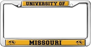 University of Missouri School Logo Full Size Standard License Plate Metal Frame