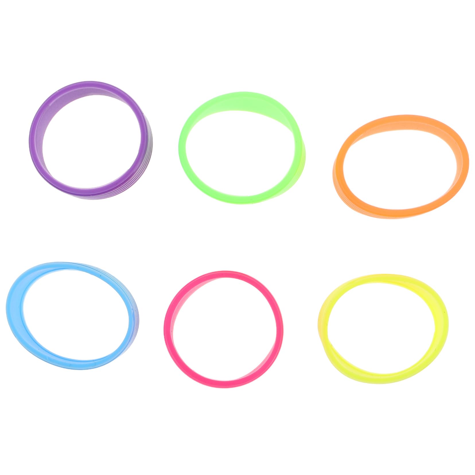 ifundom 6pcs Racket Anti-Slip Ring Racket Silicone Rings Tennis Racket Ring Silicone Grip Ring Tennis Racket Grip Ring Tennis Racquet Grip Tennis Grip Band