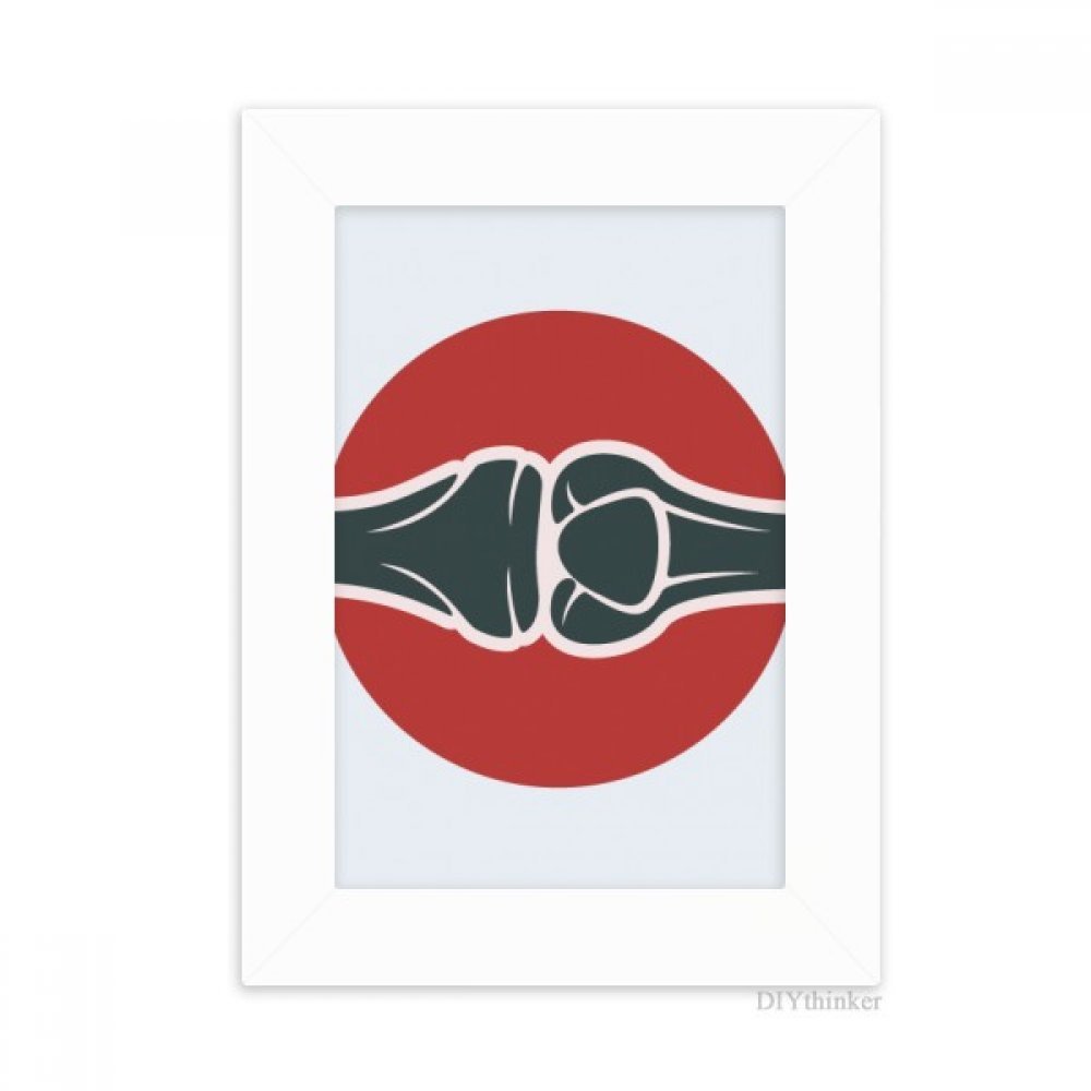 Articulations du corps humain peinture multicolore d'anatomie sous cadre photo de prestige