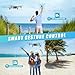 Mini Drohne mit Kamera für Anfänger und Kinder, Taschen-Quadcopter mit klappbaren Armen, Sprach- & Gestensteuerung, One-Key-Start, 3D Flips, Höhenhaltefunktion, Spielzeug Drohne für Jungen & Mädchen