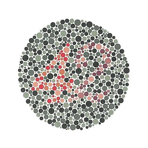 Libro de prueba de visión en color con 38 paneles - Tabla de prueba de visión para optometría Evaluación de deficiencia de visión en color