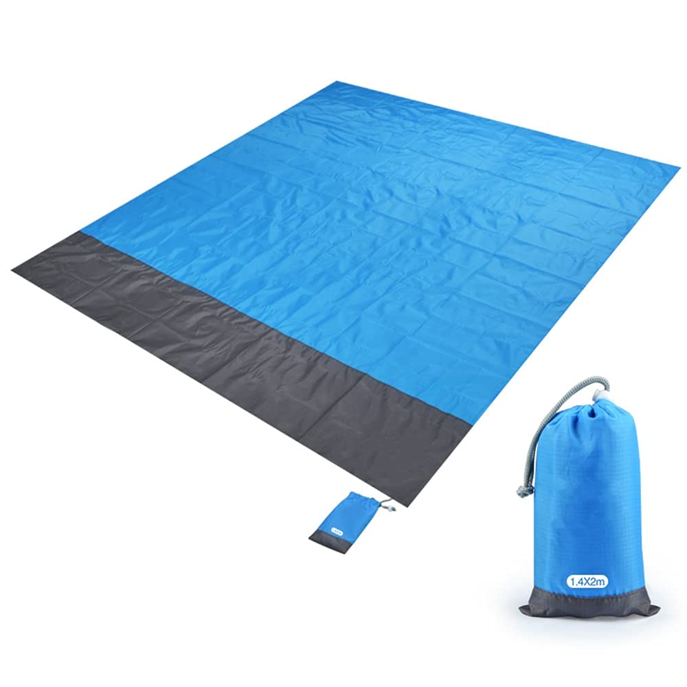 HVG TRADERS Sand Free Beach Blanket Polyester,Beach Mat Waterproof Sandproof for 2-7 Adults, Oversized Lightweight Pocket Blanket for Travel, Camping, Hiking, Music Festivals (79x83 INCH) (B0BMVW5HV5) Amazon Price History, Amazon Price Tracker