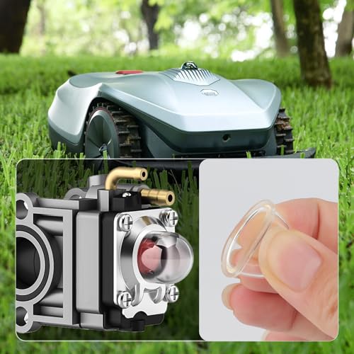 iaHOME 20 Stück Universal Benzinfilter Kit, Benzinschlauch Dichtung, Universal Kraftstoffleitung, Primer Bulb, Gummitülle Dichtung, für Freischneider, Trimmer, Mower, Heckenschere
