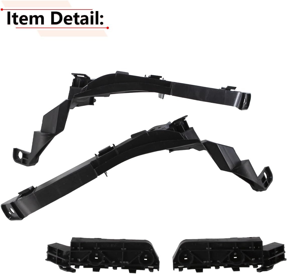 RLB-HILON 1Set Front Bumper Bracket and Headlight Mounting Compatible with Honda CR-V CRV 2007 2008 2009 2010 2011 Year
