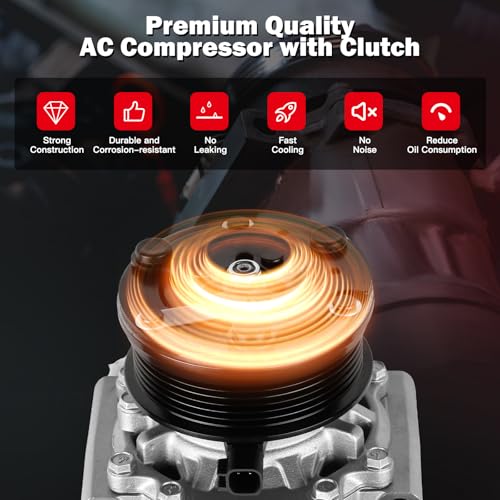 Image of AC Compressor for Mercury Mountaineer for Ford Explorer for Explorer Sport