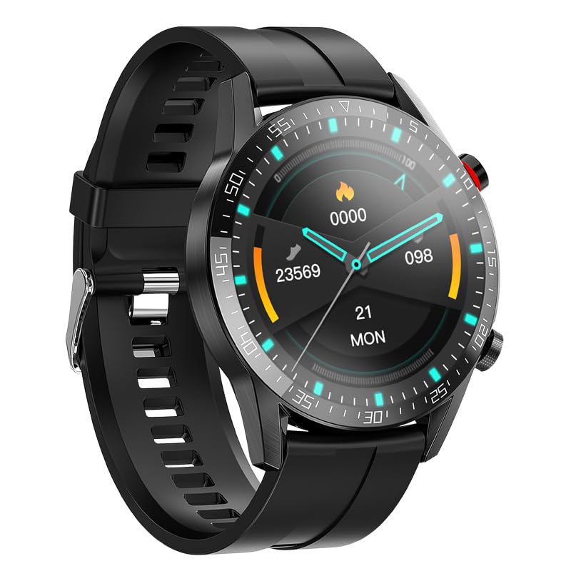 HOCO Smart Watch Y2 - Bluetooth 5.3, Touch Controls, IP68 Waterproof, 7 Days Battery, Compatible with iOS & Android - Black (B0CFF3JSRR) Amazon Price History, Amazon Price Tracker
