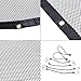 IGYYO Pet net for car Dog car Fence Barrier Back seat Pet Barrier for Car Safety Net with Hooks and Straps 115 x 62 cm