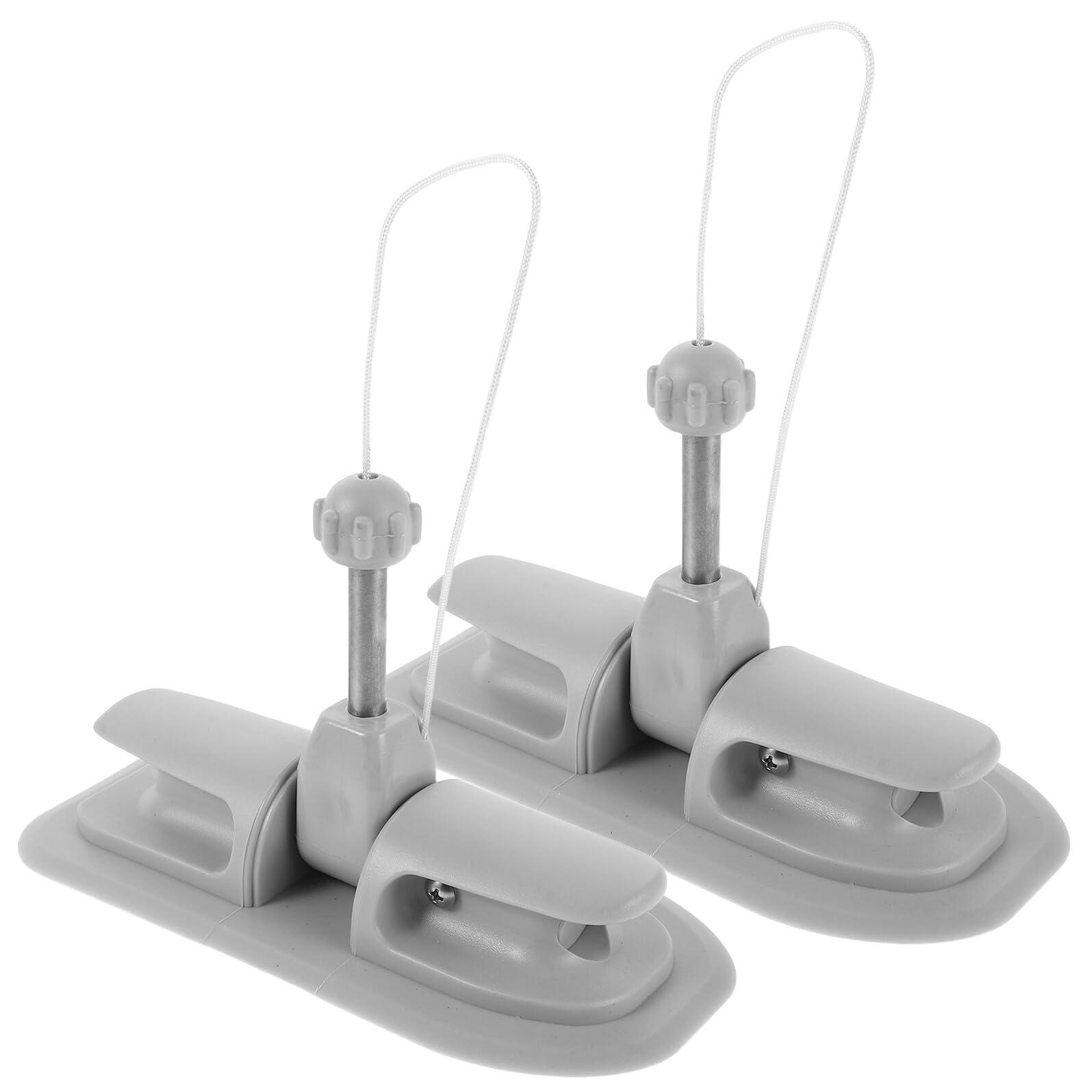 2 Stück-pack Kajakpaddelhalter für Schlauchboote mit 10mm Rohrdurchmesser | Aluminiumlegierung und Pvc, Vorgebohrtes Design, Universelle Befestigung für Ruderboote und Kanus
