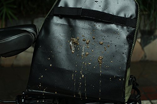 Arcenciel Bike Bag Bicycle Panniers Water-Resistant Large Capacity 3 In 1 Rack Trunks Rear Seat Carrier Pack - Rain Cover Included #TOP4
