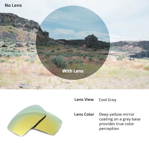 Image of Fuse Lenses Non-Polarized Replacement Lenses For Oakley Holbrook XL | Non-Polarized Lenses | UV400 Protection | Impact-resistant polycarbonate | Scratch-resistant coating