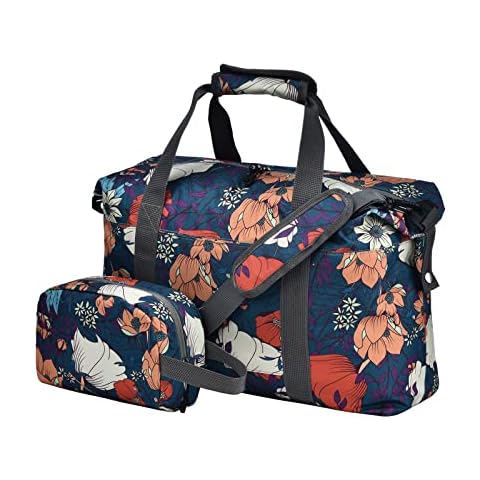 Dimayar 40L Weekender Bag,Faltbar Reisetasche Damen Groß HandgepäCk Tasche Cover