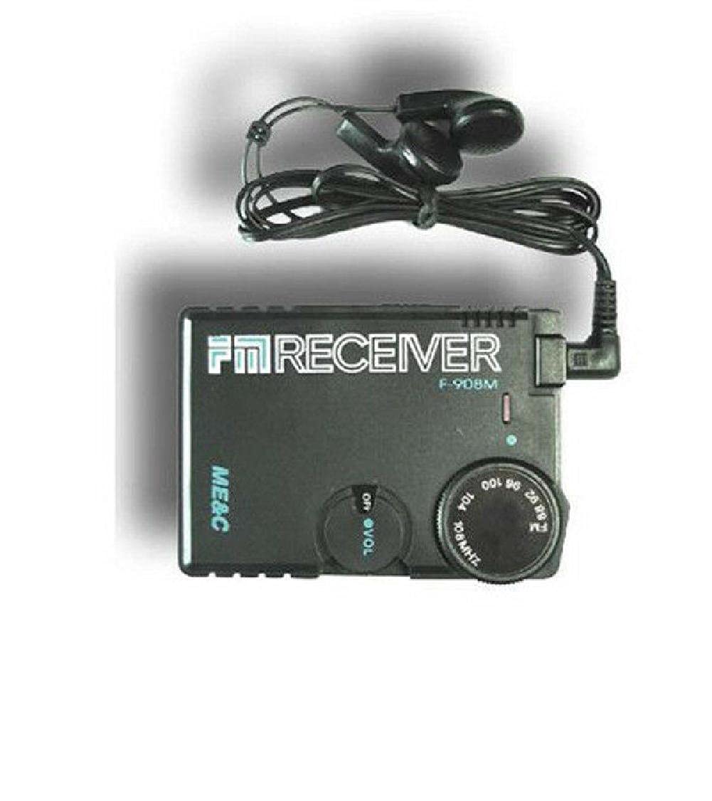 with Headset Air Band Radio AM Receiver 110MHz to 140MHz Aviation Band Receiver Airport Ground 8X5.5X1.5cm