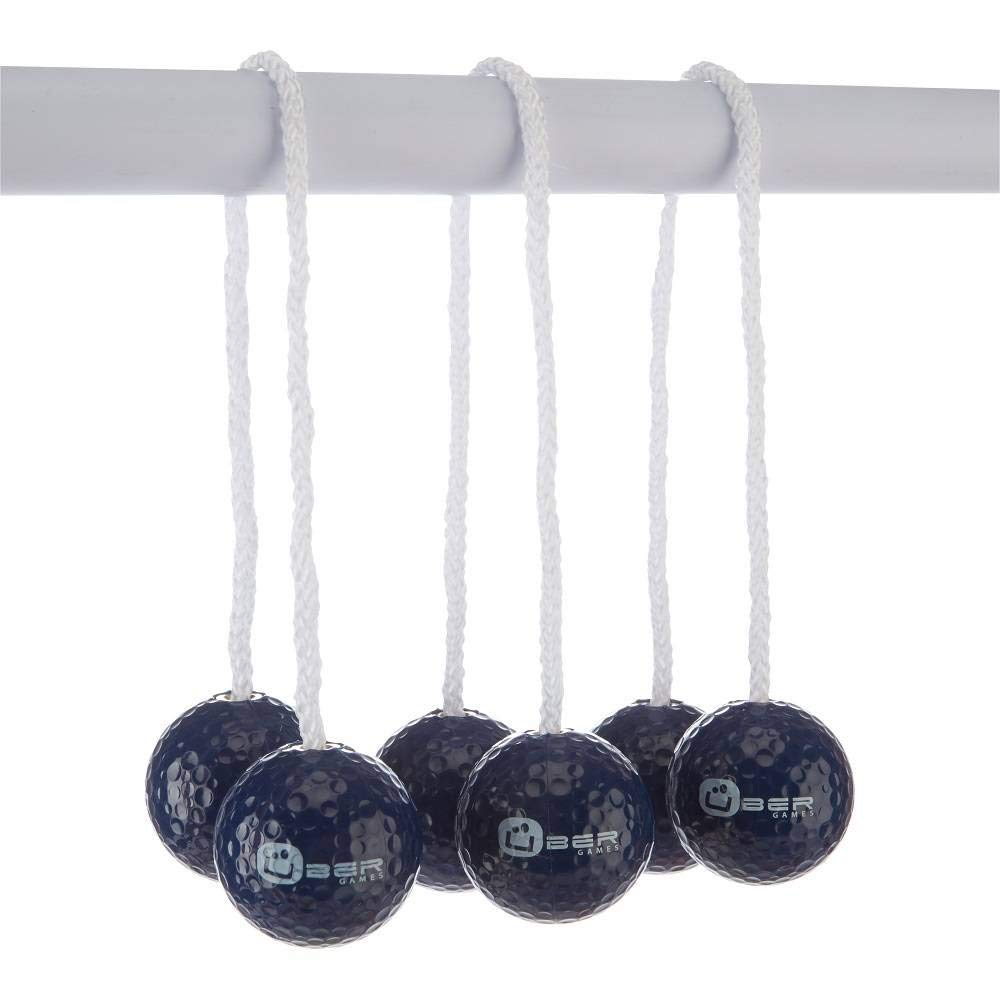 Ubergames Jeu de Golf Professionnel Original 2024 - Jeu d'échelle qualité supérieure avec Bolas Officiels Noir et Blanc - Sac de Transport