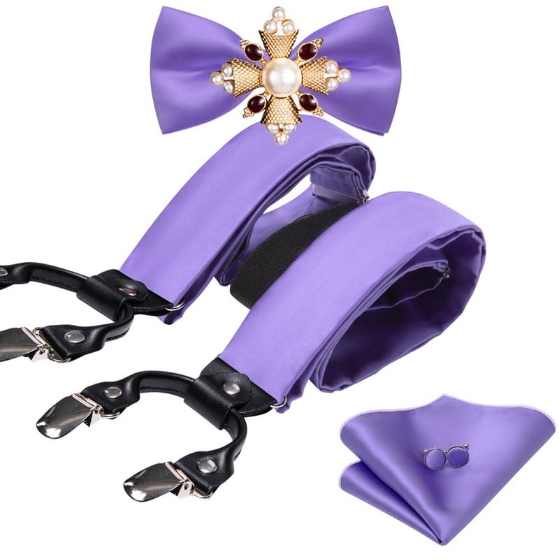 Set de Tirantes, Corbatín y Pañuelo para Hombre miniatura 2