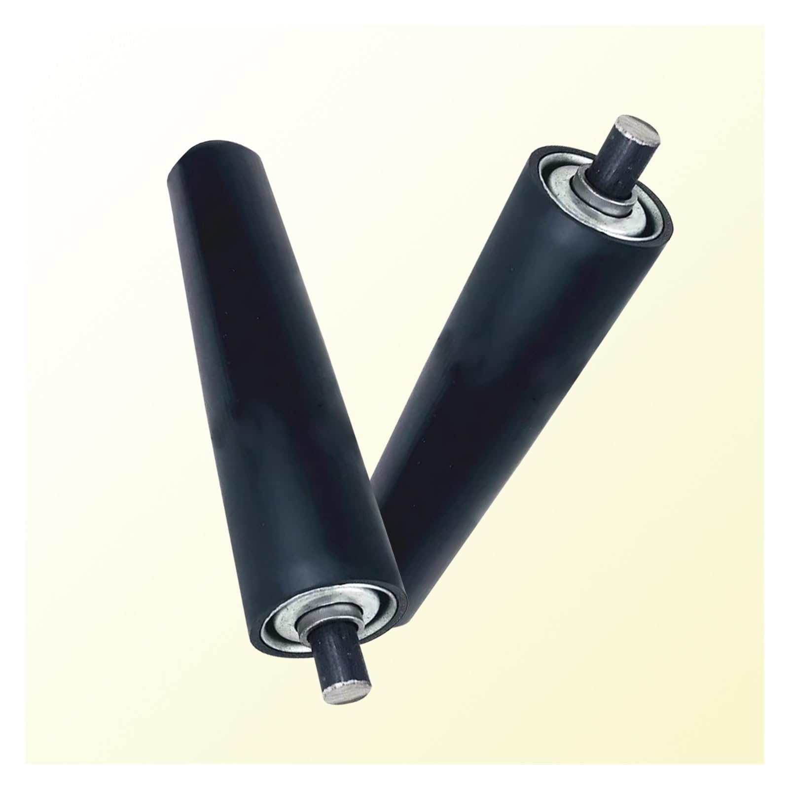 Rouleaux de transport robustes 890 mm avec roulements pour faciliter la manutention industrielle